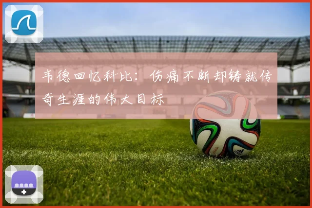 韦德回忆科比：伤痛不断却铸就传奇生涯的伟大目标